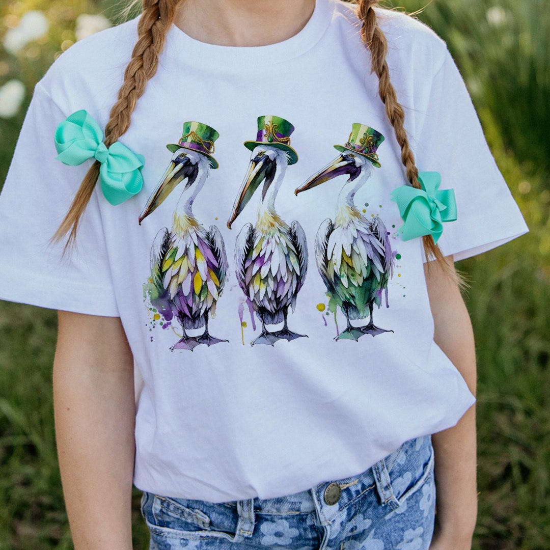 new orleans pelicans mardi gras shirt
