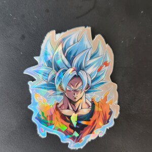 10.75 Gray and Blue Dragon Ball Z Super Saiyan 4 Gogeta Figure 