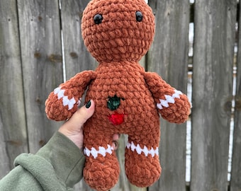 Crochet Gingerbread man.