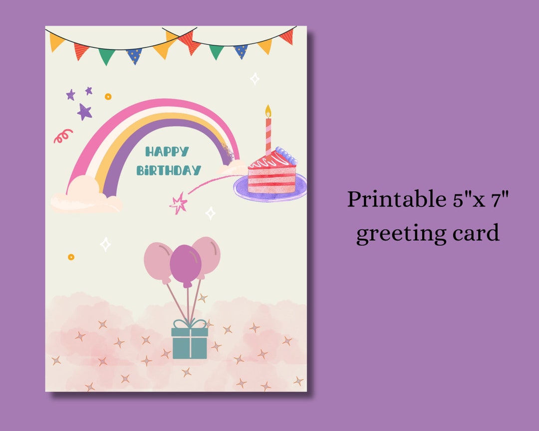 Printable Cute Birthday Card for - Il 1080xN.5188902947 O247 