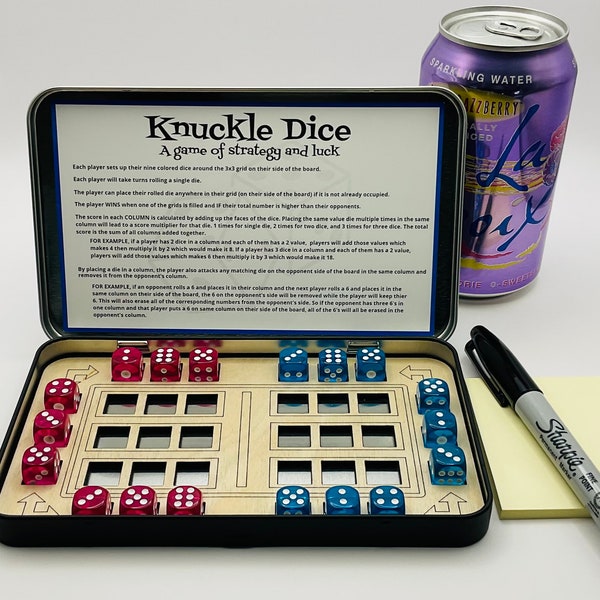 Knuckle Dice - Juego de viaje