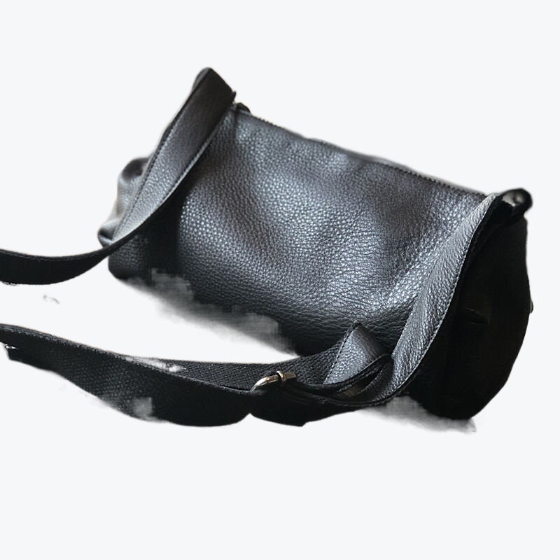 Becksöndergaard leather mini barrel shoulder bag in black