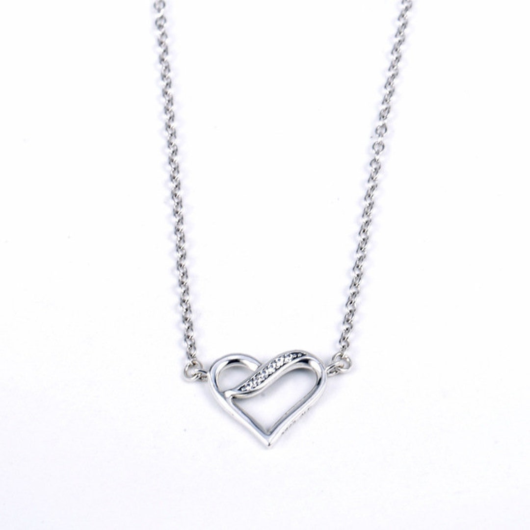 Ribbon of shop love necklace