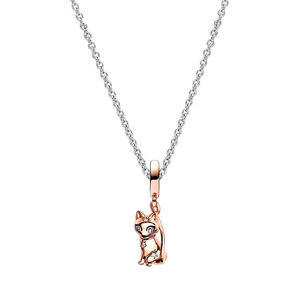 Pandora cat best sale necklace