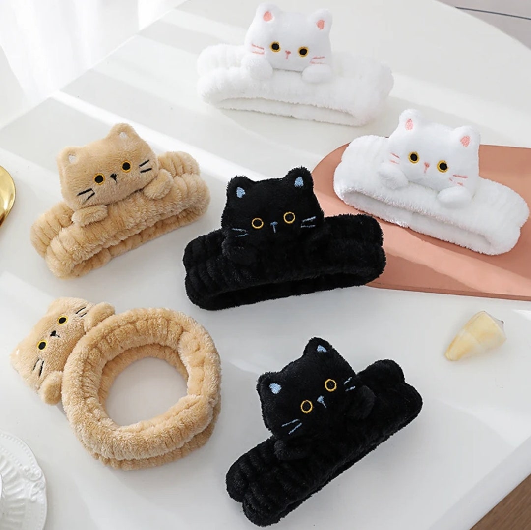 Atoden Spa Stirnband – Weiches Fleece-Stirnband Für Gesichtsbehandlungen, In Rosa, Grün & Khaki