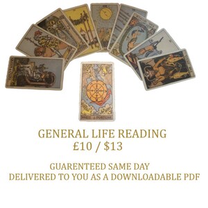 General Tarot Reading - GUARANTEED SAME DAY