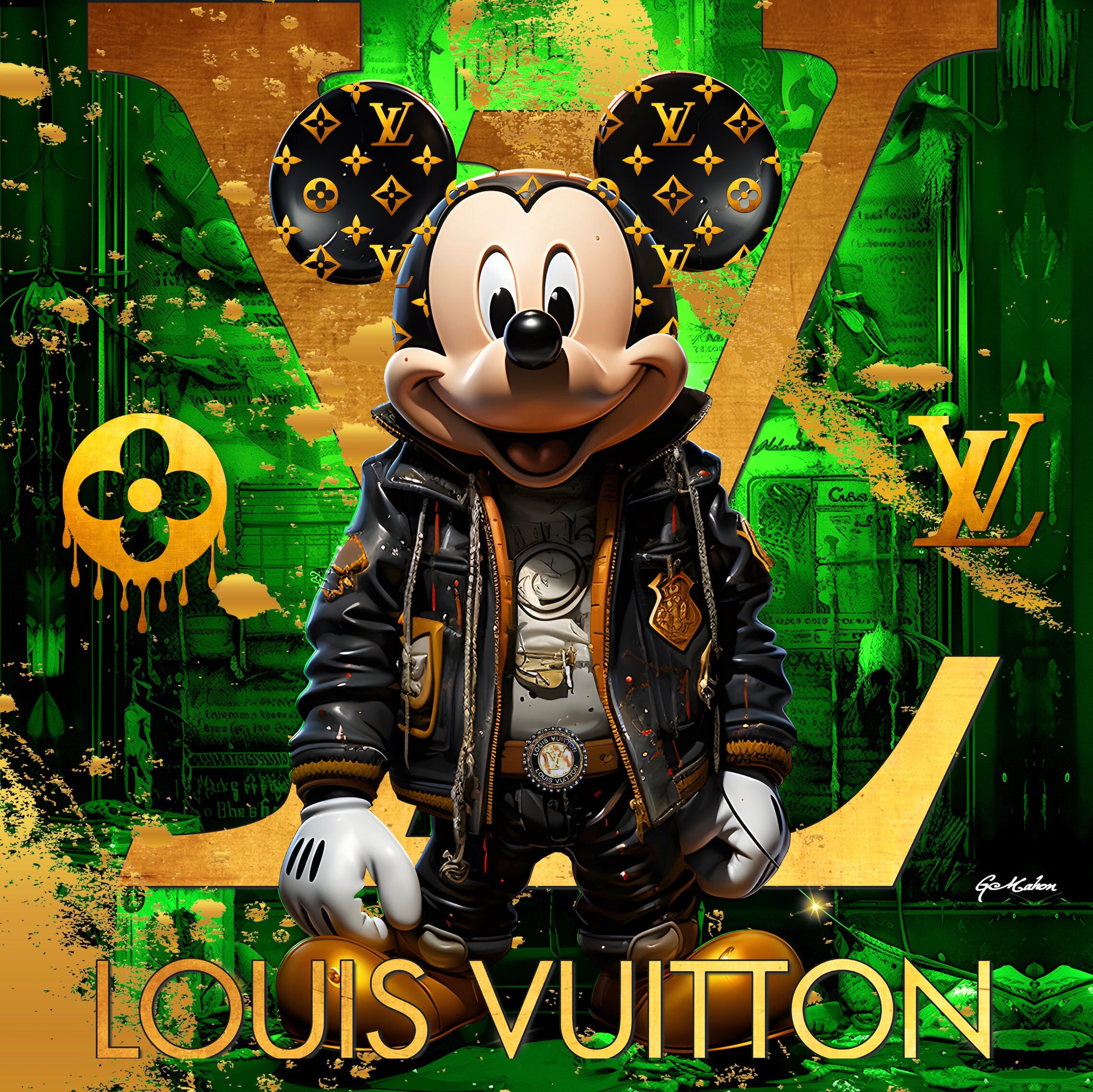 Mickey And Minnie Louis Vuitton Svg, Minnie Mouse Louis Vuit