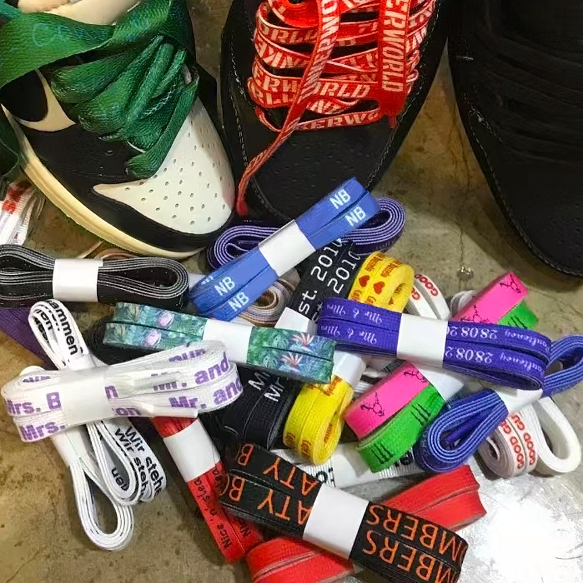 Customize Personalized Shoelaces/picture/name/text Shoelace