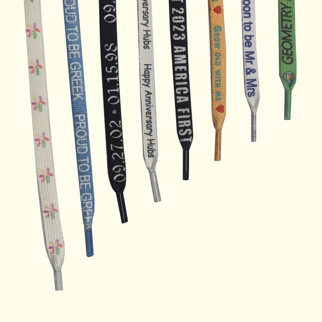 Image/photo/text Shoelace Customization, Customize Own Personalized