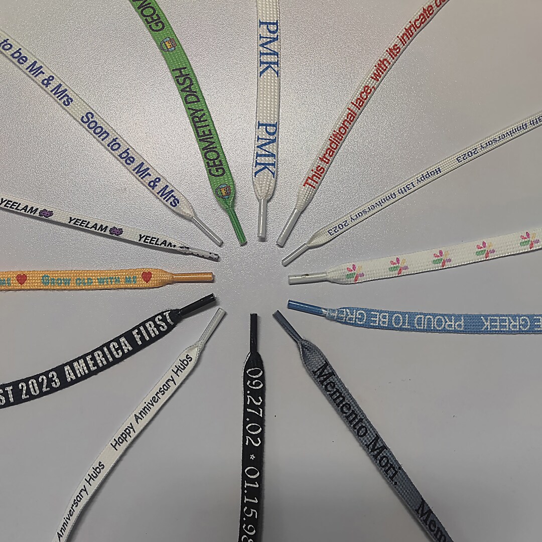 Customize Own Personalized Shoelaces,customize Shoelaces as Gifts