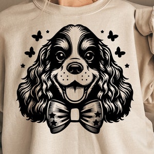 Cocker Spaniel Svg Png, Dog Svg, Animal Svg, Dog Breed Svg, Animals Png, Dog Vector,  American Cocker, Dog Clipart, Dog Cut File