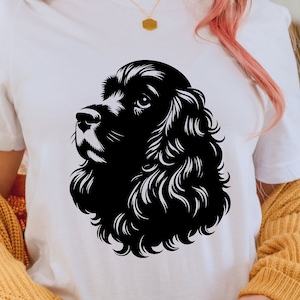 Cocker Spaniel Svg Png, Dog Svg, Animal Svg, Dog Breed Svg, Animals Png, Dog Vector,  American Cocker, Dog Clipart, Dog Cut File