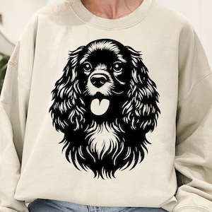 Cocker Spaniel Svg Png, Dog Svg, Animal Svg, Dog Breed Svg, Animals Png, Dog Vector,  American Cocker, Dog Clipart, Dog Cut File