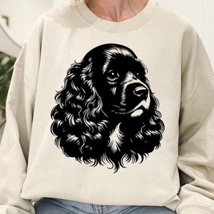 Cocker Spaniel Svg Png, Dog Svg, Animal Svg, Dog Breed Svg, Animals Png, Dog Vector,  American Cocker, Dog Clipart, Dog Cut File