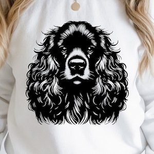 Cocker Spaniel Svg Png, Dog Svg, Animal Svg, Dog Breed Svg, Animals Png, Dog Vector,  American Cocker, Dog Clipart, Dog Cut File