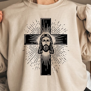 Jesus Svg Png, Faith Svg, Christian Svg, Bible Svg, Catholic Svg,  Crucifix Svg, Jesus Cross Svg, Faith Png, Cross Svg, Religious Svg