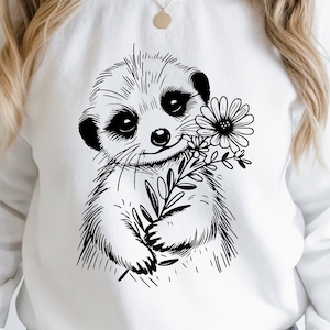 Erdmännchen Plotterdatei, Erdmännchen Design, Erdmännchen Silhouette, Erdmännchen Vektor, Erdmännchen Grafik, Tier Plotterdatei, Erdmännchen geschnitten Datei