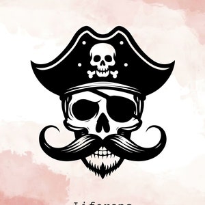 Pirate Hat Svg Png, Pirate Svg, Pirate Silhouette, Pirate Party, Pirate Art, Pirate Hat Vector, Pirate Hat Clipart, Pirate Hat Cricut