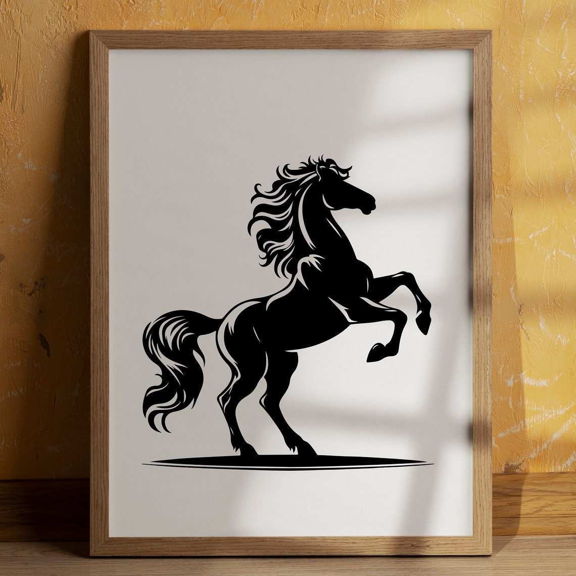 Stallion Svg Simple Horse Svg Png, Stallion Svg, Horse Silhouette Svg, Rearing Horse Svg ...