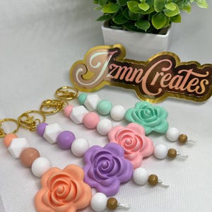Sweet Flower Keychain