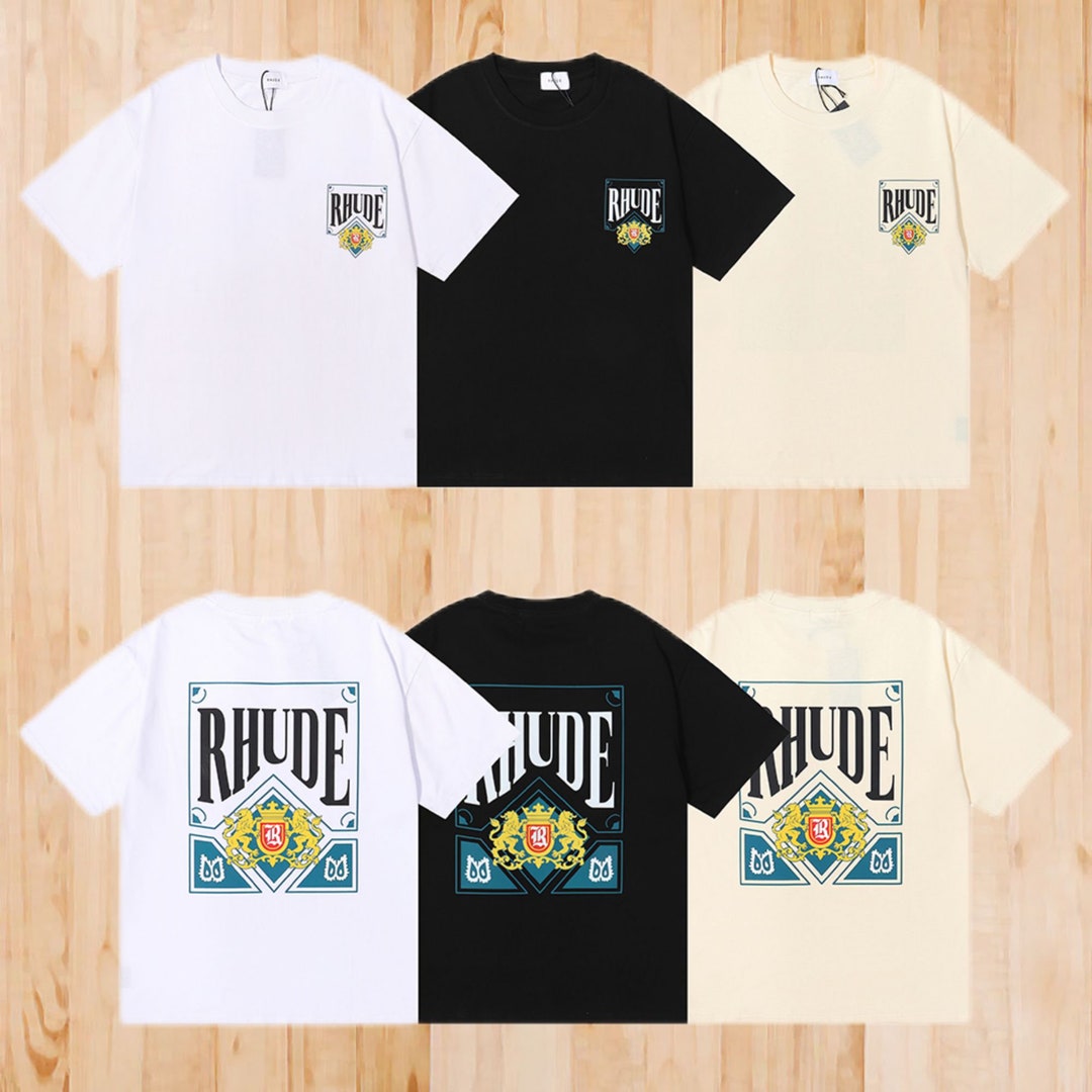 rhude tie dye shirt