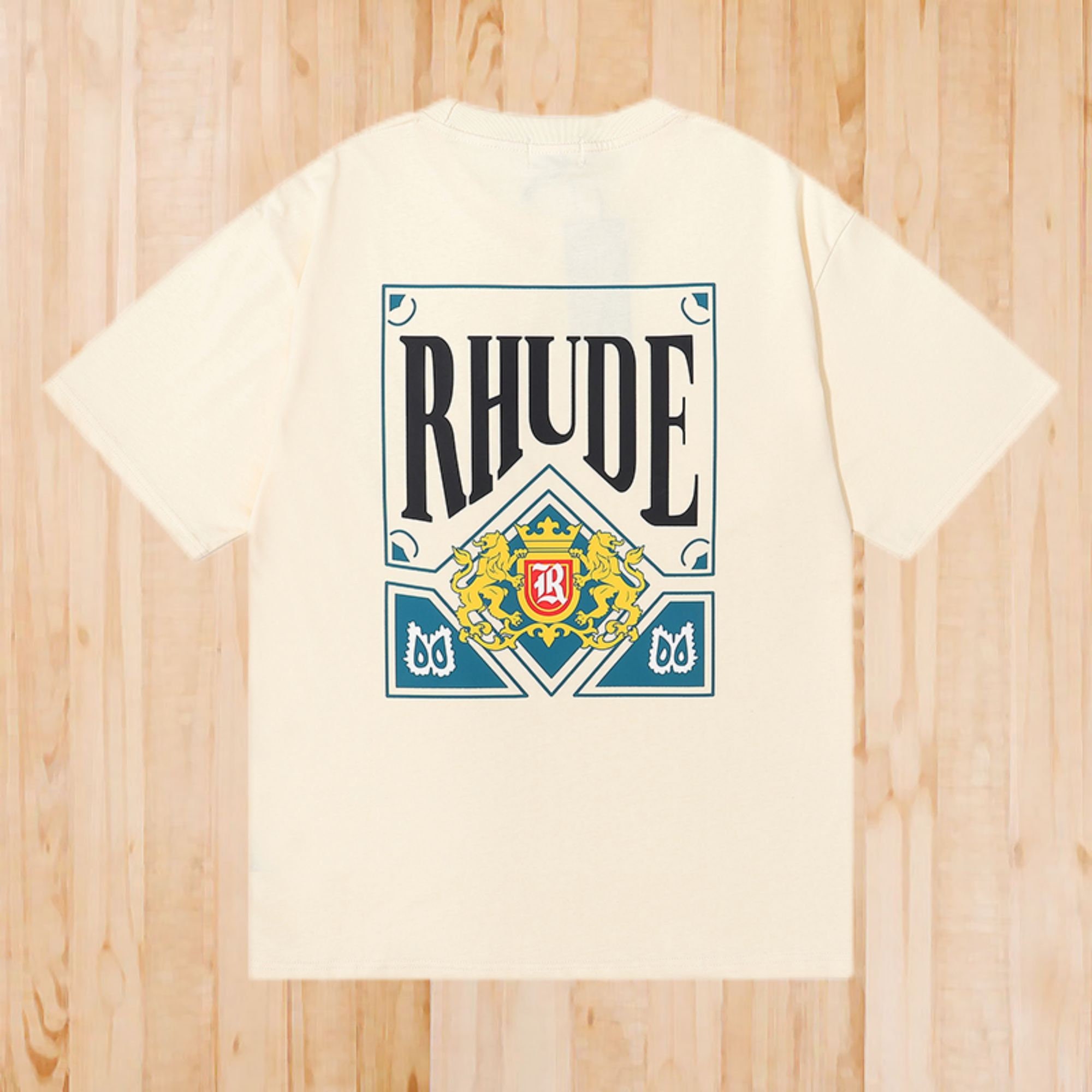 rhude tie dye shirt