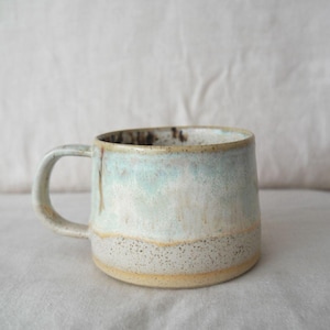 Handmade Ceramic Mug | ** SECONDS MUG | Green, Blue Mug |  Pottery Mug | Handmade Coffee Mug |