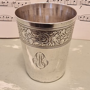 Henri Soufflot (Paris) Minerva 1 Silver Beaker