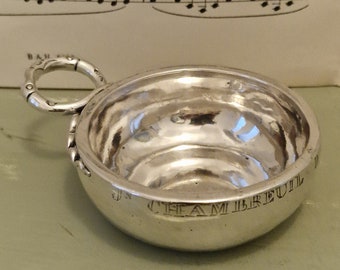 A French Silver Tastevin by Francois Xavier Jean Batiste Peyrend