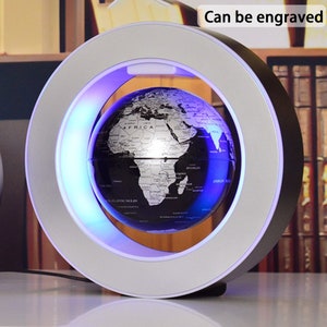 Customizable magnetic levitation globe, Luminous globe, Birthday gift, Gift ornament, Mother's Day gift, Father's Day gift