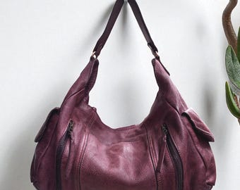 Leather Bag | Premium Leather | Cloud Tote | Hobo Bag | Slouch Bag | Shoulder Bag | Vintage Look