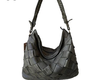 Leather bag l Handcrafted leather bag l carries bag l soft leather shoulder bag l premium leather
