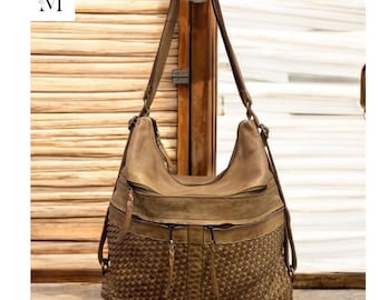 Leather Bag l Handmade leather Bag l Leather Tote l Washed Leather Bag l Women Leather Bag l Leather Backpack l Crossbody Bag
