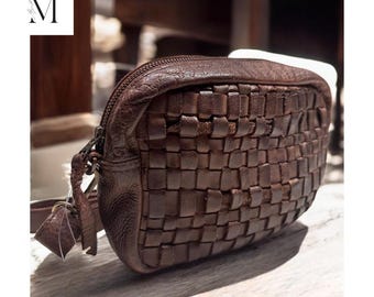 Leather bag l Handcrafted leather handbag l women's bag l Premium Leather l Washed handbag l Crossbody bag l Vintage style