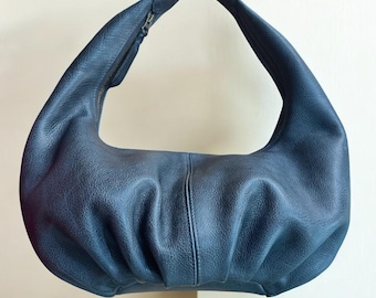 Leather Bag l Leather Hobo l Washed Bag l Women's Leather Bag l Premium Leather Bag l Wrist bag