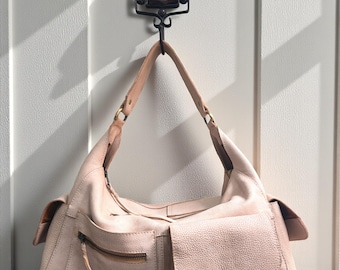 Leather Bag l Handcrafted leather Bag l Leather Hobo l Washed Leather Bag l Women's Leather Bag l Premium Leather Bag l Crossbody Bag