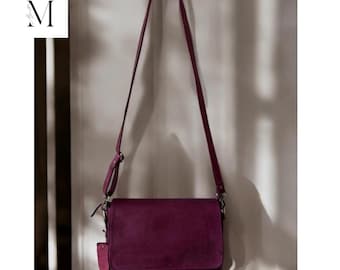 Leather bag l Handcrafted leather messenger bag l Unisex bag l Premium Leather l Washed Crossbody bag l shoulder bag l Vintage style