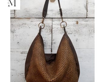 Leather bag l Handcrafted leather handbag l Ladies Shoulder bag l Premium Leather l Washed handbag l shoulder bag l Vintage style