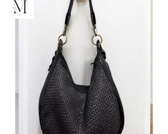 Handcrafted leather Bag l Crossbody Bag l Vintage Bag l Woven Bag l Leather Bag l Premium Bag l Soft and Supple Leather Bag l Women's Bag