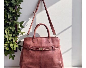Leather Bag l Handcrafted leather Bag l Leather Hobo l Washed Leather Bag l Women's Leather Bag l Premium Leather Bag l Crossbody Bag