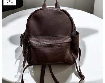 Leather Bag l Backpack l Ladies Backpack l men's backpack l laptop bag l Vintage l Shoulder Bag l Gift for her