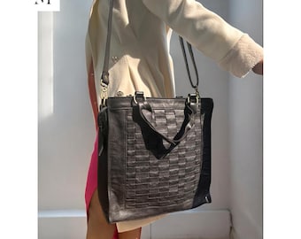 Leather bag l Handcrafted leather hand bag l Ladies handbag l women's bag l Premium Leather l Washed handbag l shoulder bag l Vintage style