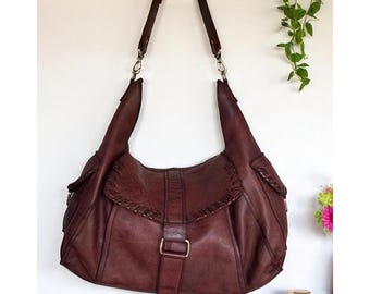 Leather bag l Handcrafted Bag l Leather Bag l shoulder Bag l Washed Bag l Leather bag for women l Ladies Handbag l Vintage l Shoulder Bag