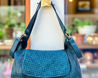 Leather bag l Handcrafted leather hand bag l women's bag l Premium Leather l Washed handbag l Crossbody bag l Vintage style