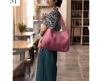 Leather Bag l Handcrafted Bag l Washed Bag l Leather bag for women l Ladies Handbag l Vintage l Shoulder Bag l Gift l Women's handbag