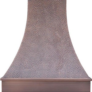 vintage design custom copper hand hammered range vent hood canopy for kitchen stove chimney !High QualityIVent Hood!Custom Metal Range Hood!