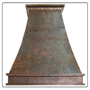 vintage design custom copper hand hammered range vent hood canopy for kitchen stove chimney !High QualityIVent Hood!Custom Metal Range Hood!