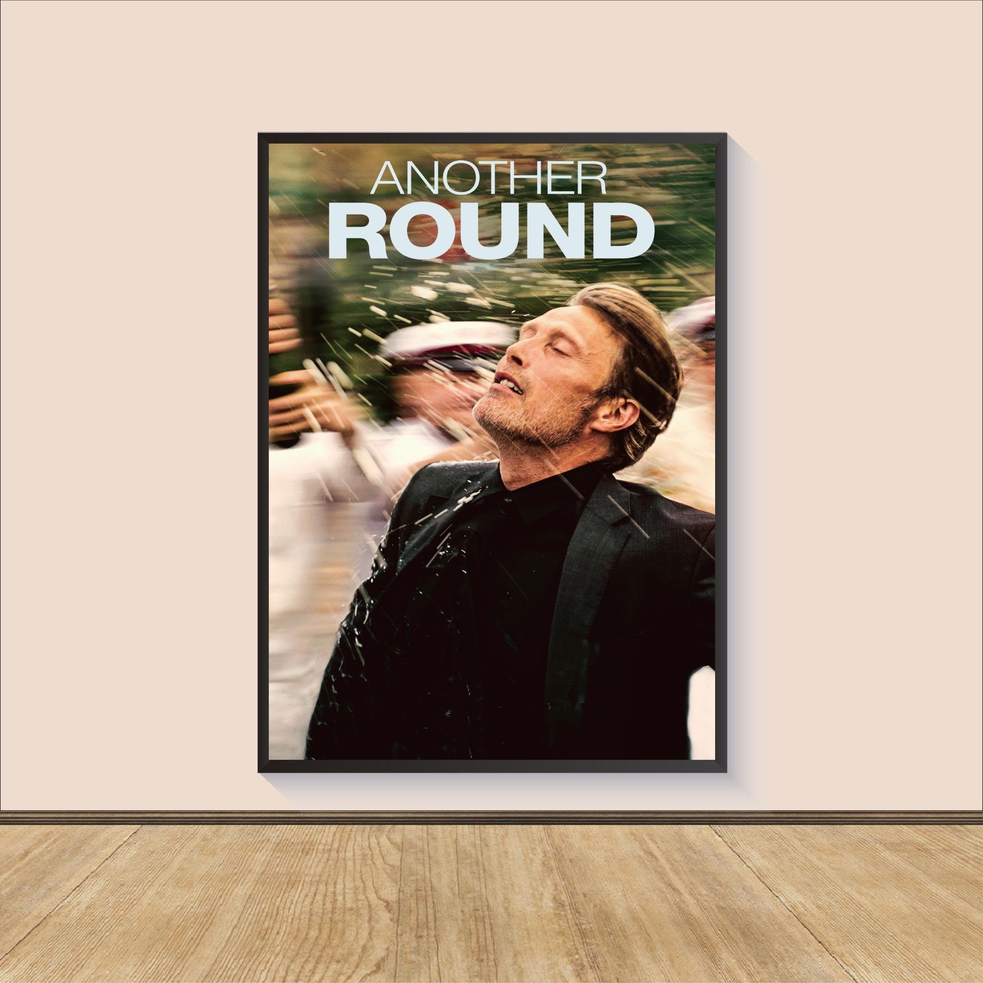 マッツ・ミケルセン　ANOTHER ROUND アナザーラウンド Tシャツ マッツ・ミケルセン ANOTHER ROUND アナザーラウンド Tシャツ
