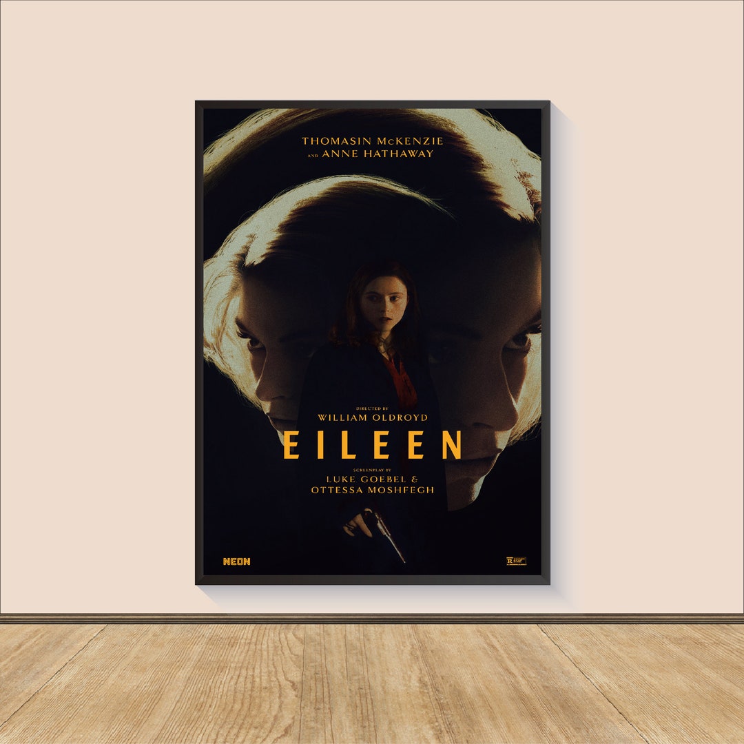 Eileen Movie Poster Print, Canvas Wall Art, Room Decor, Personalized