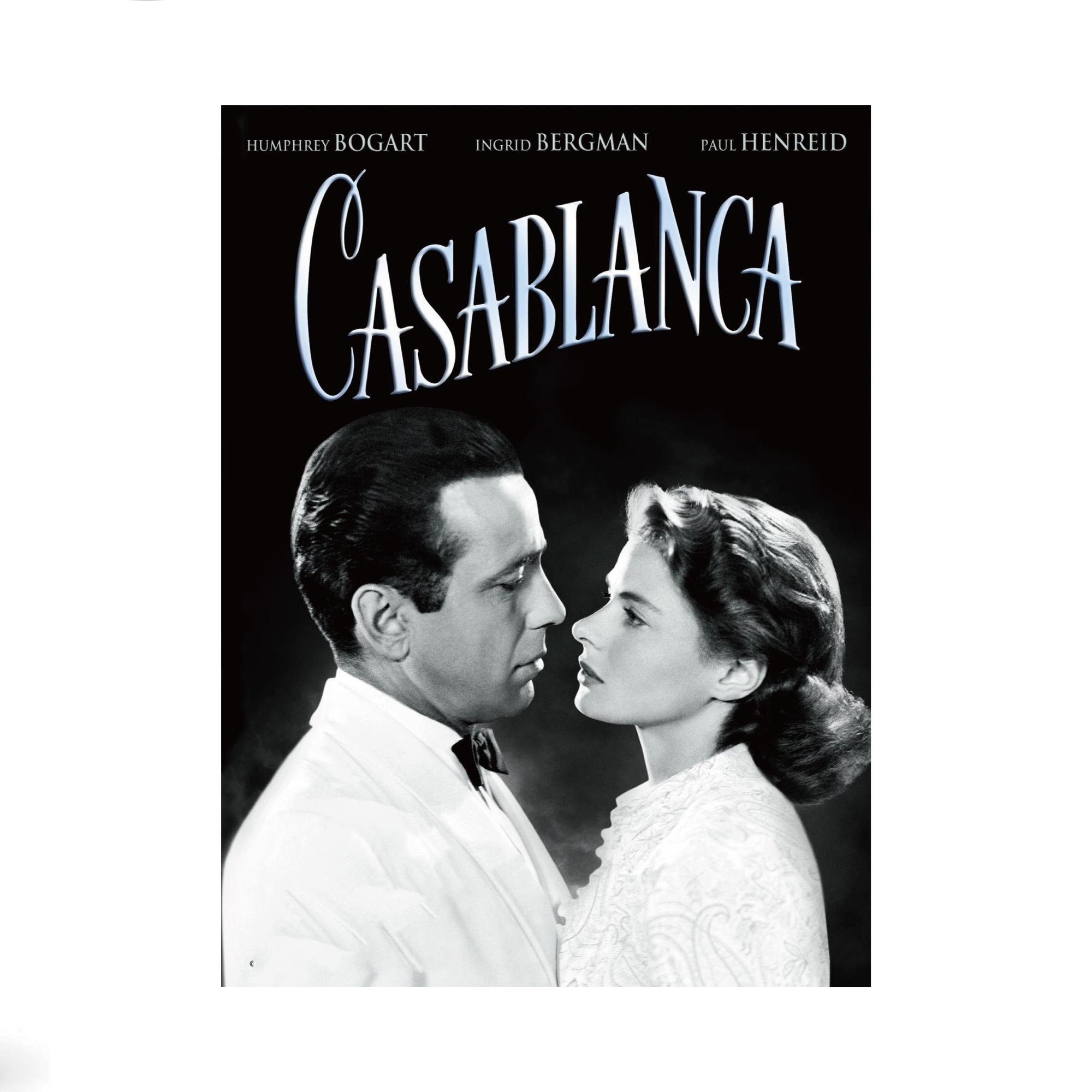 1942 Casablanca Movie Poster Print, Canvas Wall Art, Room Decor, Movie ...